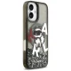 Karl Lagerfeld Liquid Glitter Choupette MagSafe dėklas iPhone 17, juodas