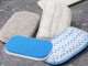Multifunctional Cleaning Brush with Handle and 4 Velcro Pads