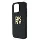 DKNY dėklas, skirtas iPhone 15 Pro Max su riešo dirželiu, juodas