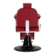 Barber Chair Gabbiano Elias, Burgundy Red