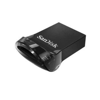 SanDisk Ultra Fit 64GB USB 3.1 atmintinė, 130MB/s, juoda
