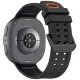 Tech-Protect Silicone Air dirželis laikrodžiui Samsung Galaxy Watch (40/44/46 mm), juodas