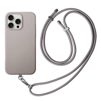 Uniq Coehl Creme iPhone 16 Pro Max 6.9" Magnetic Charging case gray/taupe gray