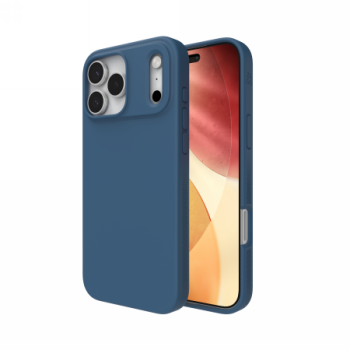 ZAGG Manhattan Snap MagSafe dėklas iPhone 17 Pro Max telefonui, mėlynas