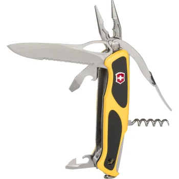 Victorinox Ranger Grip Boatsman Pocket Knife, Yellow/Black