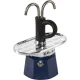 Bialetti Mini Express Joyful Memories kavavirės rinkinys, mėlynas/sidabrinis