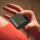 Išorinė baterija Dudao K22+ 10000mAh 22.5W PD USB-C su pakabuko laidu, pilka