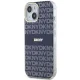 DKNY IML Mono & Stripe MagSafe dėklas, skirtas iPhone 15, mėlynas