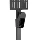 Maclean MCE456 plieninis EV ir PHEV įkroviklių stovas, 15 kg maks., juodas