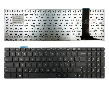 Asus klaviatūra N56, N76, G56, N550 serijoms, juoda (US layout)