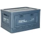 Collapsible Storage Box / Trunk Organizer, 25L, Navy Blue
