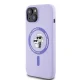 Karl Lagerfeld dėklas iPhone 15 su MagSafe, violetinis