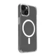 Dėklas Puro Lite Mag su MagSafe skirtas iPhone 15, skaidrus