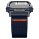 Spigen Lite Fit Pro dirželis su rėmeliu Apple Watch 10 46mm, tamsiai mėlynas