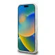 Guess IML 4G Background MagSafe dėklas skirtas iPhone 16 Pro, baltas
