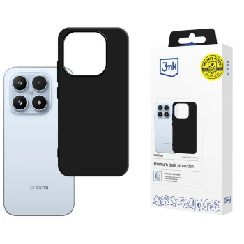 3mk Matt Case dėklas telefonui Xiaomi 17, matinė juoda