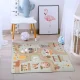 Ecotoys EVA putų dėlionės kilimėlis vaikams Farm, 90.5x90.5 cm, 21 dalis