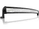 LED darbinis žibintas 132 cm 192+42 LED 675W 12V-24V IP68 Combo, juodas