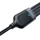 Joyroom S-A18 4-in-1 USB-A į USB-C / 2x Lightning / Micro USB laidas, 1.2m, Juodas