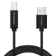 Wozinsky WKDDY4S USB-A - USB-B laidas 480 Mb/s, 1 m, juodas