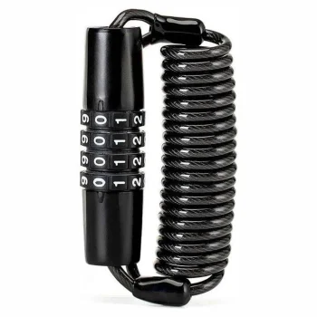 Dviračio kodo spyna Rockbros T609, 1,5 m, juoda
