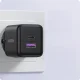 Ugreen X516 30W GaN sieninis įkroviklis, 1x USB-A, 1x USB-C, pilkas