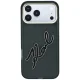Karl Lagerfeld dėklas iPhone 18 Pro Max / 17 Pro Max IML Big Signature, juodas
