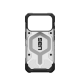 UAG Pathfinder Clear MagSafe dėklas iPhone 17 Pro telefonui, balta/pilka
