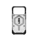 UAG Pathfinder Clear MagSafe dėklas iPhone 17 Pro telefonui, balta/pilka