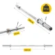 Tiesus olimpinis grifas 220 cm 4FIZJO, 20 kg