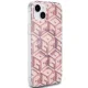 Dėklas Guess IML GCube MagSafe, skirtas iPhone 15 / 14 / 13 6.1\", rožinis