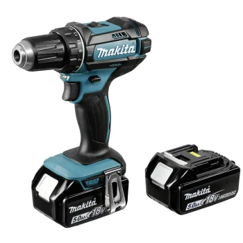 Akumuliatorinis gręžtuvas-suktuvas Makita DDF482RTJ 18V 2x 5.0Ah