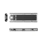 Orico TCM2-C3 M.2 NVMe to USB-C išorinis SSD diskų dėklas, juodas