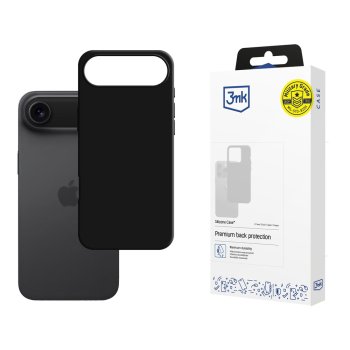 3Mk Protection iPhone 17 Air Silicone Case, Black