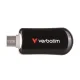 USB atmintinė Verbatim Plectra 512 GB USB-C 30227, juoda