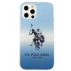 Apple iPhone 12 / 12 Pro 6.1\'\' US Polo Gradient Collection Case Cover (USHCP12MPCDGBL)