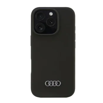 Audi dėklas, skirtas iPhone 16 Pro, juodas