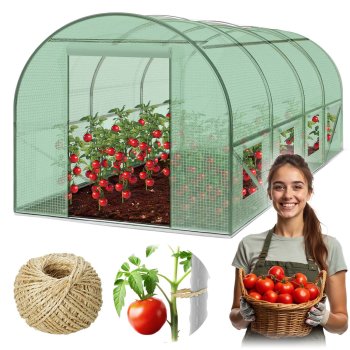 Plonos 4915-B sodo plėvelinis šiltnamis, 2 x 4,5 m (9 m²)