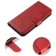 Atverčiamasis dėklas Samsung Galaxy S23+ Magnet Case su piniginės ir stovo funkcija, raudonas