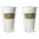 Leopold Vienna LV01516 dvigubų sienelių latte macchiato stiklinės 280 ml, 2 vnt.