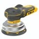 Akumuliatorinis ekscentrinis šlifuoklis DeWalt DCW211P2-QW 18V XR 125 mm su 2x 5,0 Ah akumuliatoriais