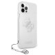 Guess 4G Charms dėklas iPhone 12 Pro Max, skaidrus