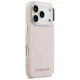 Karl Lagerfeld Initial & Metal Logo MagSafe Phone Case Cover iPhone 17 Pro - Pink