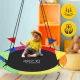 4FIZJO Kids Nest Swing XXL 120 cm, Multicolor