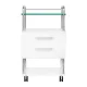 Podiatry Trolley Cart 6052, White