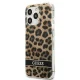 Dėklas Guess Leopard, skirtas Apple iPhone 13 Pro / 13, rudas