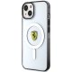 Ferrari Outline MagSafe dėklas iPhone 14 Plus telefonui, skaidrus