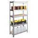 Humberg 4849 Metal Storage Shelving Unit 180x100x50 cm