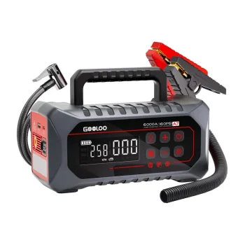 Automobilinis užvedimo įrenginys su kompresoriumi GOOLOO A7, 88.8Wh, 6000A, 160 PSI