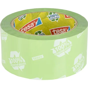 Pakavimo lipnioji juosta Tesa Tesapack eco&strong, 50 mm x 60 m, žalia